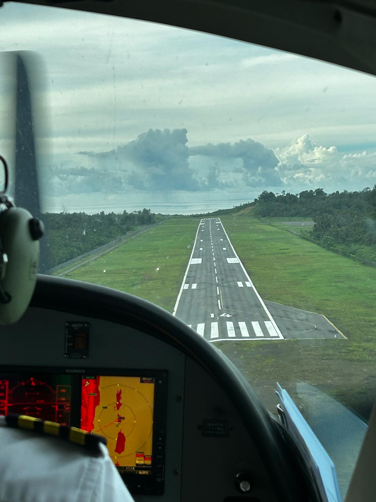 Cessna Caravan flight to Mentawai Islands